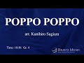 POPPO POPPO by (arr. Kunihiro Sugiura)