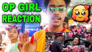 OP GIRL REACTION ON TEEJ ? || CUTE GIRL REACTION VLOG ? || THE REAL VLOG