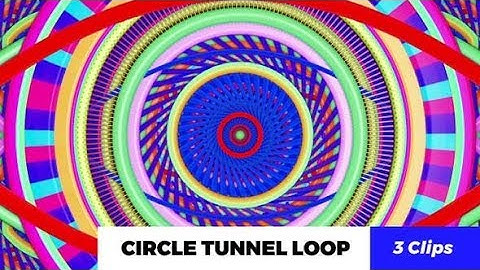 Circle Tunnel | Motion Graphics