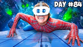 I Survived as Spiderman for 100 Days