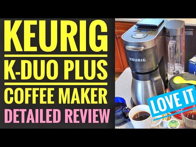 Keurig - K Duo Special Edition Single Serve K-Cup Pod Coffee Maker - Silver