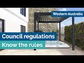 Pergola &amp; gazebo install compliance &amp; regulations - Western Australia
