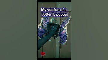 She is finally here after so long heh.. #ScarOfLove #Dragonpuppet #scary #cool #art #butterfly