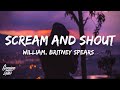 Capture de la vidéo Will.i.am, Britney Spears - Scream And Shout (Lyrics) (Tiktok)