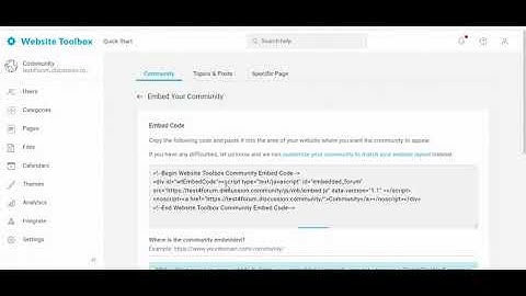Embed A Community Into Your uCoz Website