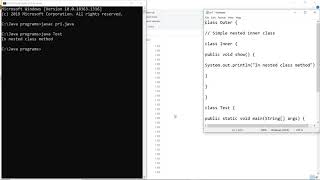 Inner Classes in Java-Practical examples in inner class java