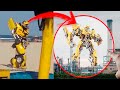 10 TRANSFORMES IRONHIDE, BUMBLEBEE. CAPTADOS EN CÁMARA Y VISTOS EN LA VIDA REAL