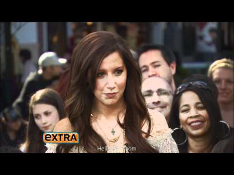Hellcats Ashley Tisdale on Extra
