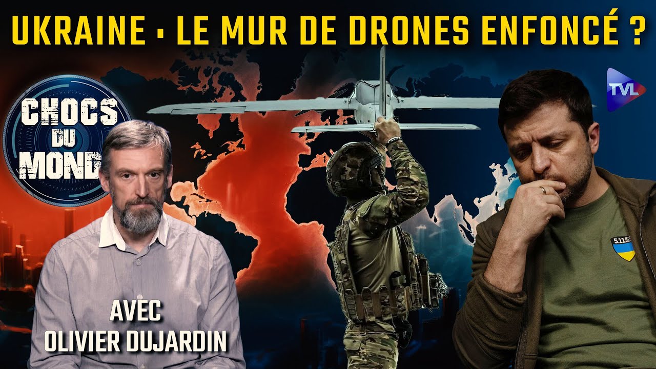 Drones : révélations sur l'avenir de la guerre - Chocs du Monde avec Olivier Dujardin - TVL