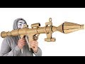 How To Make Cardboard RPG Rocket Launcher