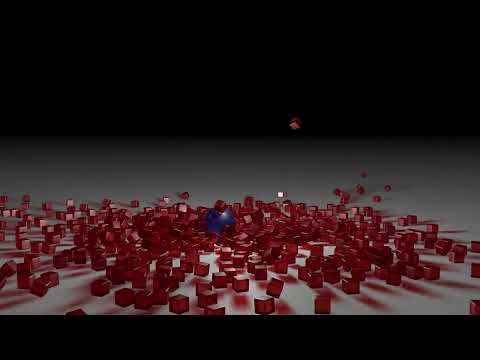Cinema 4D | Breaking red cube