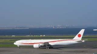 CYGNS12 80-1112 Boeing 777-300/ER Arrival / 2019-06-26 16:31-16:41 JST / Haneda Airport