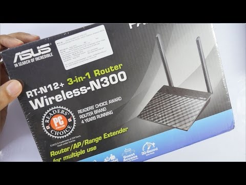 Asus RT-N 12+ Budget Wireless Router & Repeater Review - YouTube