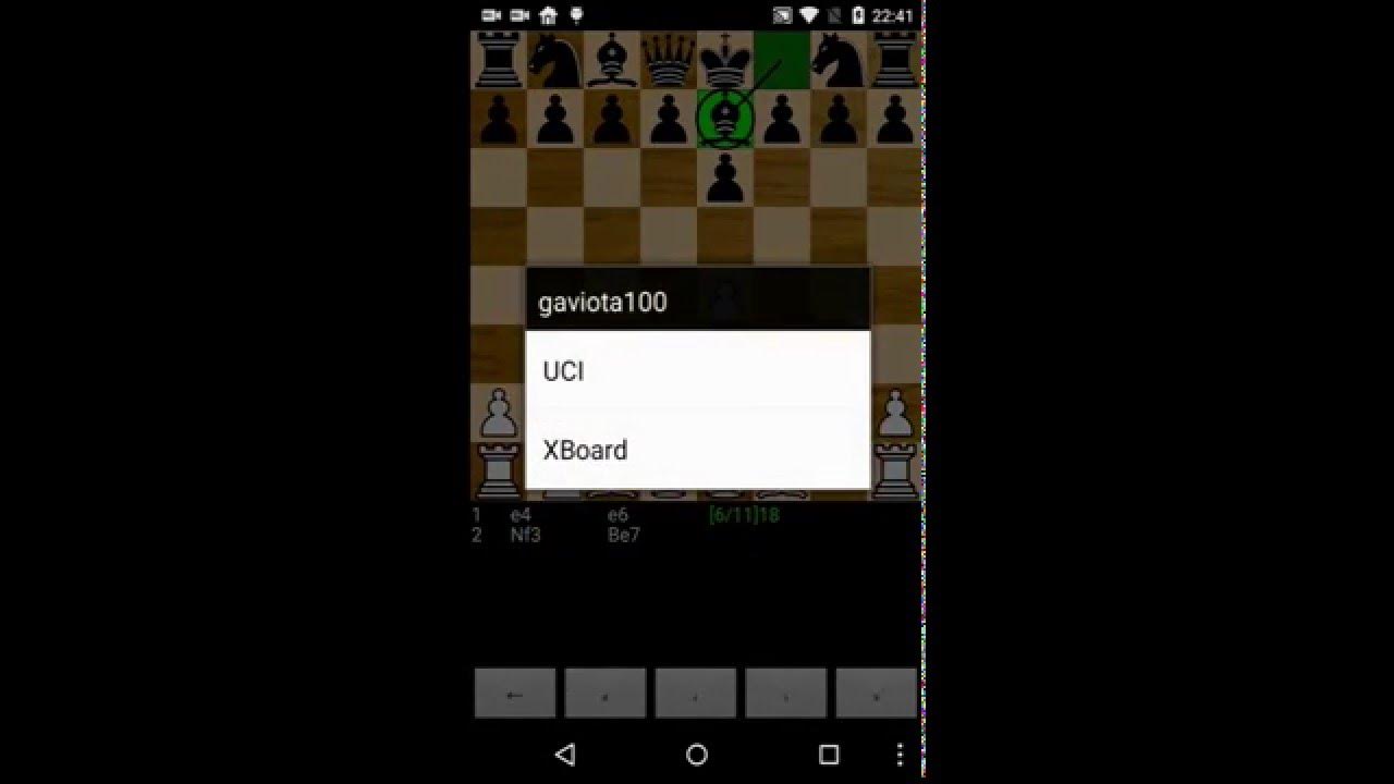 Chess engine android