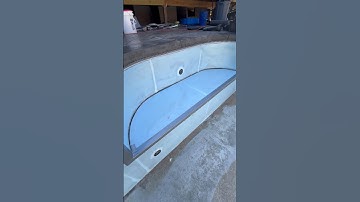 WHATS IT LOOK LIKE UNDER YOUR POOL LINER #pool #liner #swimmingpool #shorts