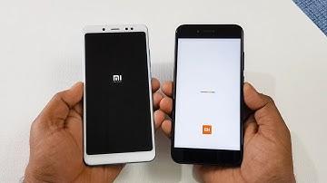 Xiaomi Redmi Note 5 Pro vs Mi A1 Speed Test | Which is Faster !