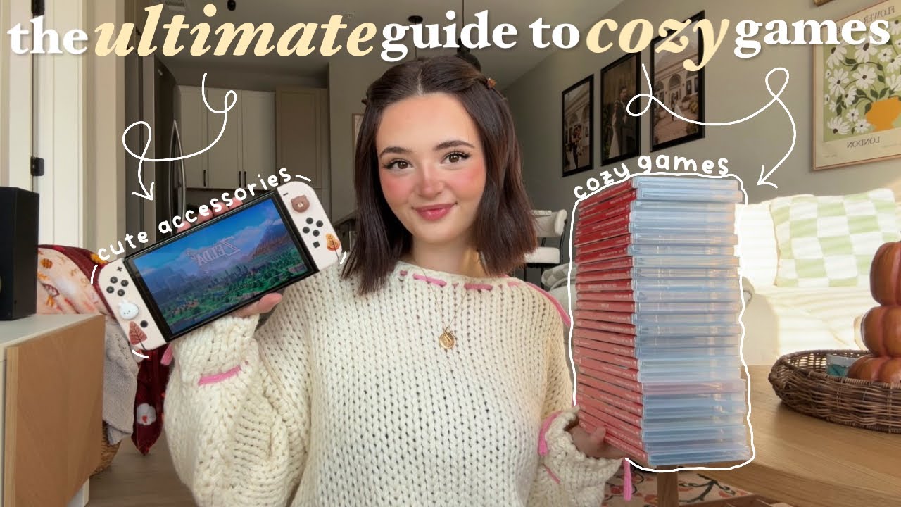 my nintendo switch collection! ☁️🎮 💫 *ultimate guide to cozy gaming*