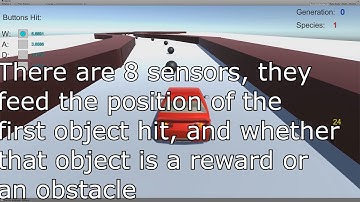Teaching A Car To Drive Itself Using Evolutionary Learning and Neural Networks in Unity3D