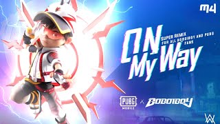 On My Way || Alan Walker || Boboiboy X Pubg || New AMV || 2 Year Completed Special || [Monsta 4]