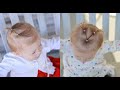 Two easy baby hairstyles