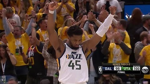 RUDY GOBERT GAME WINNING ALLEY OOP