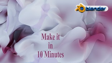 Blender Tutorial: How to Create  Abstract Desktop Wallpapers in Blender!