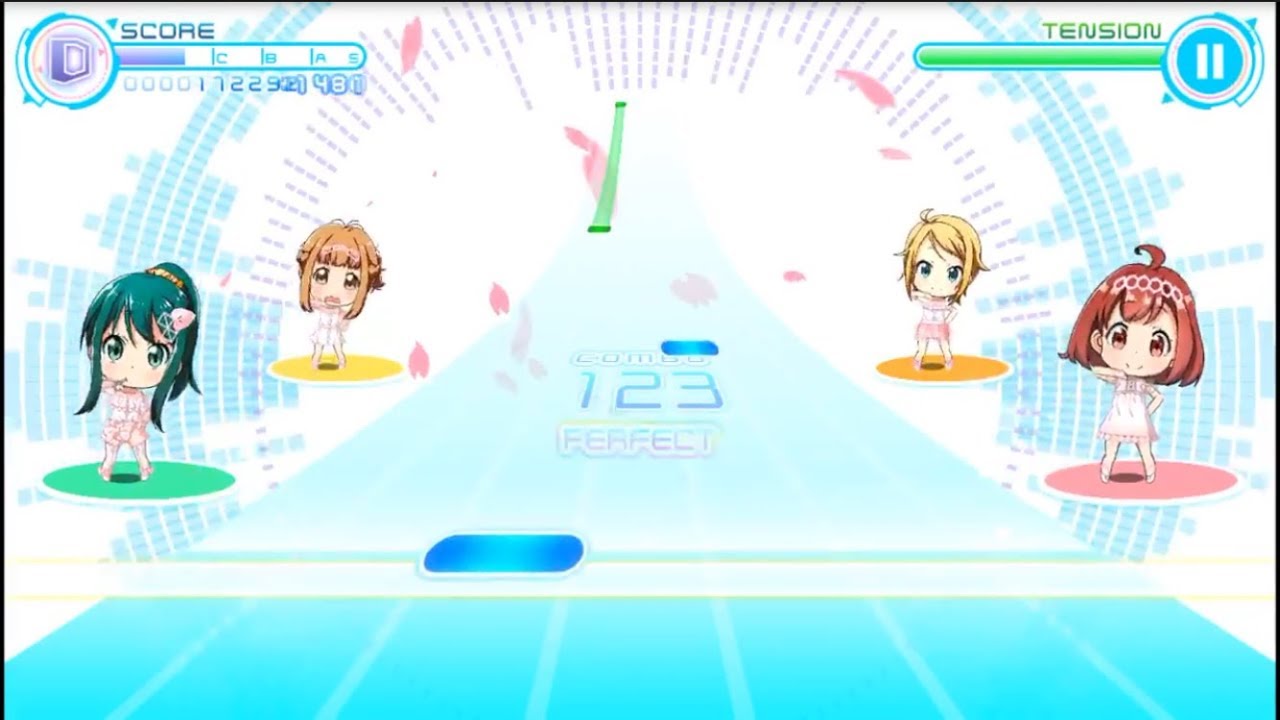 Tokyo 7th シスターズ Sakura ダンスモード リズムゲームプレイ動画 Youtube