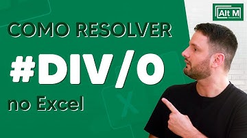 Veja como resolver o ERRO #Div/0 usando a função SERRO [Aula 185]