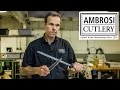 How To Sharpen A Knife by Knife Sharpening Expert Robert Ambrosi