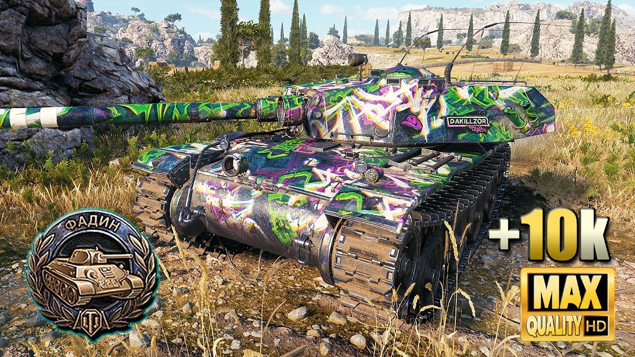 Бурраск: медаль Фадина и +10к урона - World of Tanks
