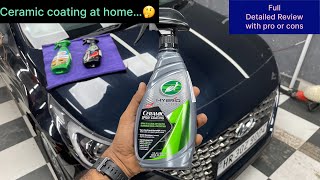 Full Review | Turtle Ceramic Spray Coating Vs Turtle wax ice Seal and Shine Spray Coating | pro cons