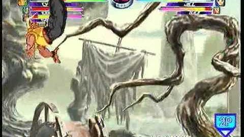 MvC2 Online (360): Brett (Cha/Ice/Tha) vs Josh 360 (Jill/Ruby/Gui) 5 .:2.7.11:.