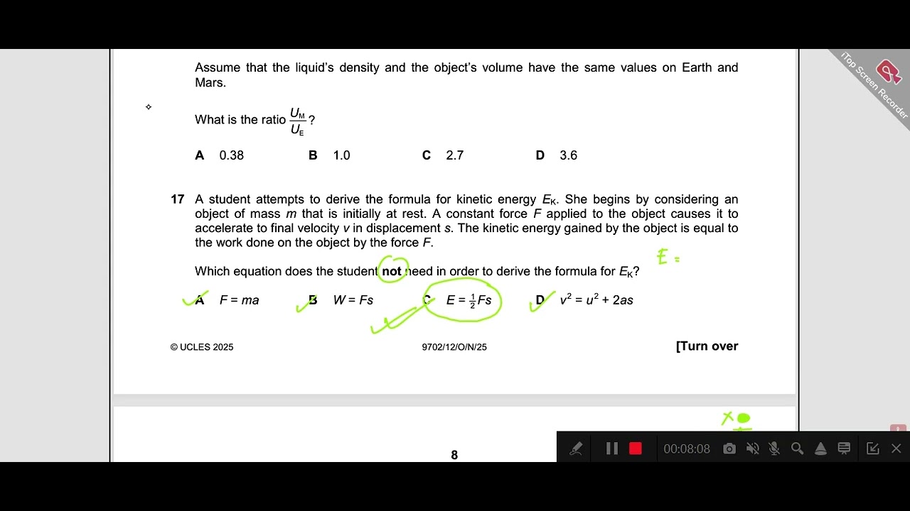 9702 w25 qp12 MCQ 1 - 20 - YouTube