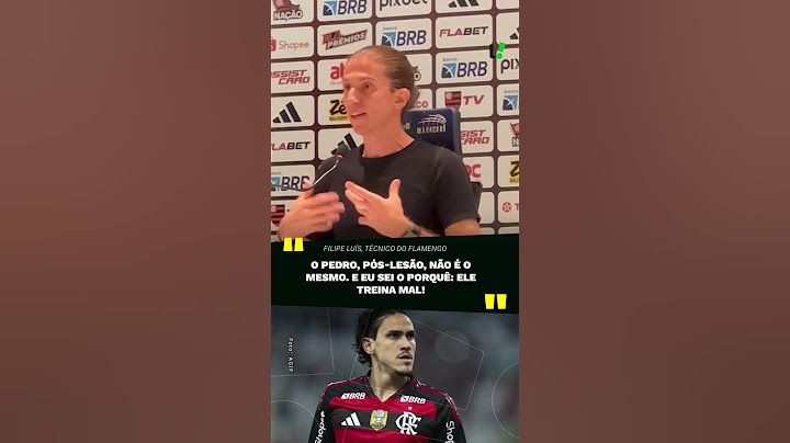 "ELE TEM QUERER!" Filipe Luís falou sobre a situação de Pedro no Flamengo. 🔴⚫ #redes4