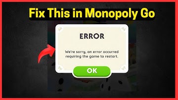 Fix Monopoly Go: We