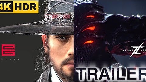 PROJECT E [ Throne And Liberty ] - 2023 Trailer - based RPG in a wondrous world 4k UHD