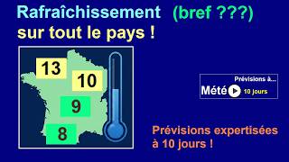 Météo à 10 jours: Prévisions du 12 avril 2026 au 21 avril 2026