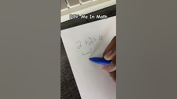 POV: Me in math class 💀😂 #funny #viral #school