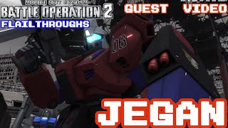 Gundam Battle Operation 2 Guest Video: RGM-89 Jegan Tries To Be The One