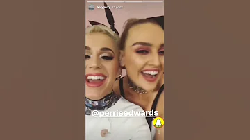 Katy Perry with Niall Horan and Perrie Edwards / #StandForManchester / Instagram Story