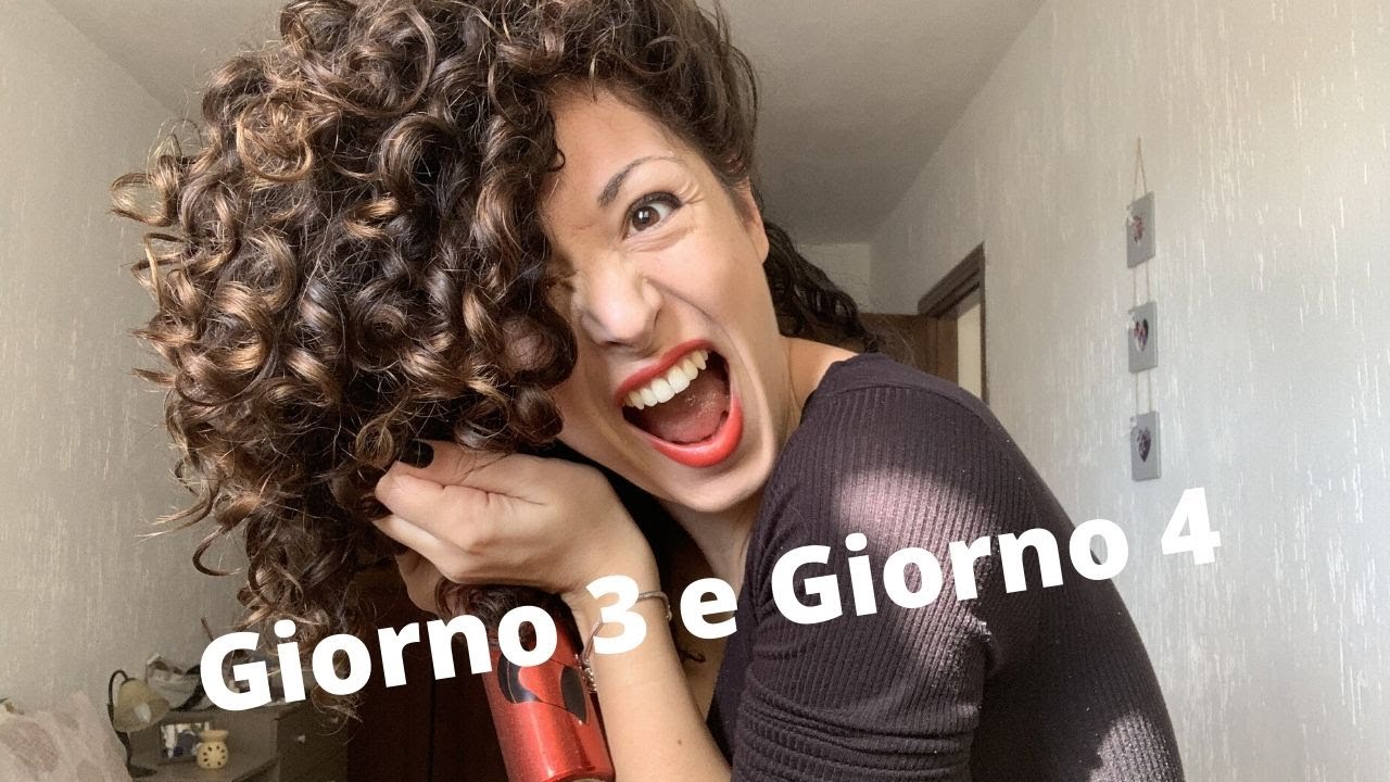 Come Gestire I Capelli Ricci Nei Giorni Dopo Il Lavaggio Youtube