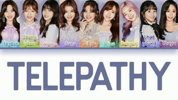 How Would TWICE Sing "TELEPATHY" by BTS Lyrics (Han/Rom/Eng)  (FANMADE)