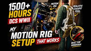 1500+ Hours in DCS WWII – My Motion Rig Setup That Actually Works | Spitfire, P-51, Bf 109, Fw 190