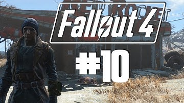 Fallout 4 Survival Difficulty Walkthrough - Melee Only Stealth Build - 10 (Looting Concord)
