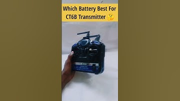 Which Battery Best For CT6B Transmitter #shorts