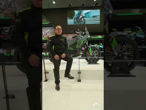 The Kawasaki KLE500 is at EICMA