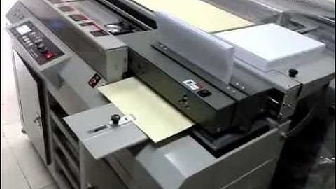 HL 50R Glue binding machine with side gluing