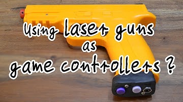 Light Gun Reviews 96: Laser training guns used as video game controller