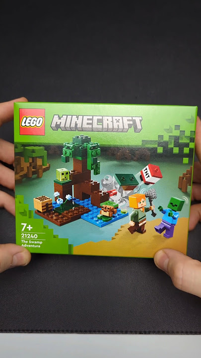 Building The Swamp Adventure 21240 LEGO Minecraft set #lego #legoasmr #minecraft #legominecraft #fy