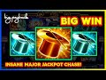 INSANE MAJOR JACKPOT CHASE! Lock It Link Hold Onto Your Hat Slots!